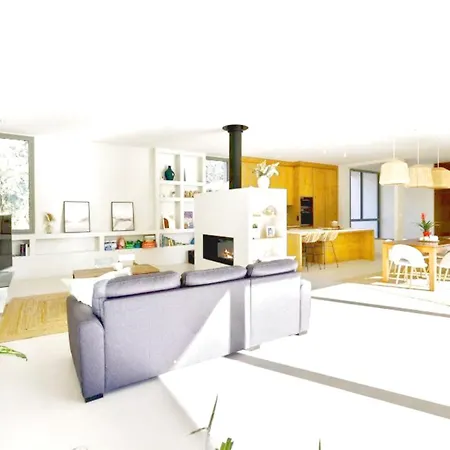 Feriehus Sstunning Contemporary Villa Messanges